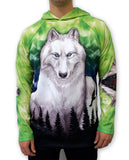 HOWLING WOLF Hoodie Chomp Shirt by MOUTHMAN®